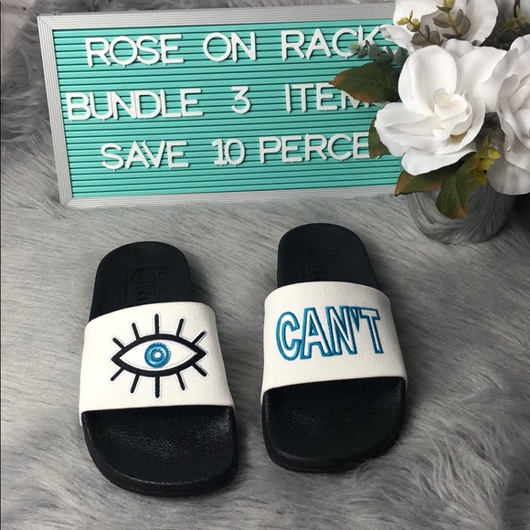 Circus Sam Edelman Eye Can’t Sandal Slides NWT - Picture 3 of 8